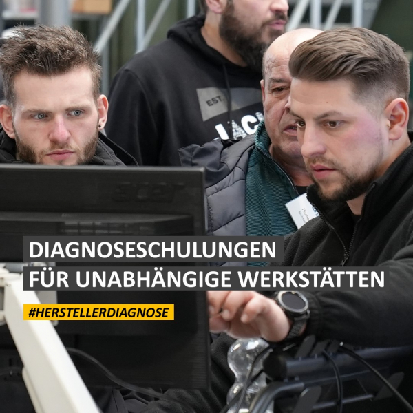Diagnose-Schulungen für unabhängige KFZ-Werkstätten - Trainings für VW-ODIS, BMW-ISTA und MB-XENTRY